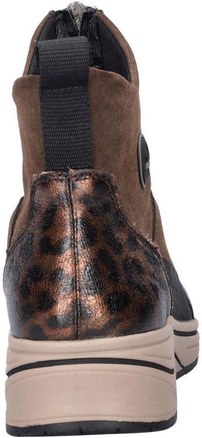 Rieker sneakers met sleehak bruin - Foto 2