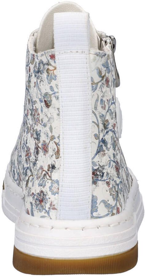 Rieker sneakers wit lichtblauw - Foto 2