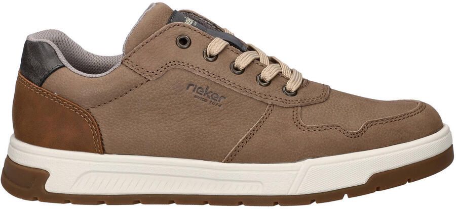 Rieker suède sneaker taupe