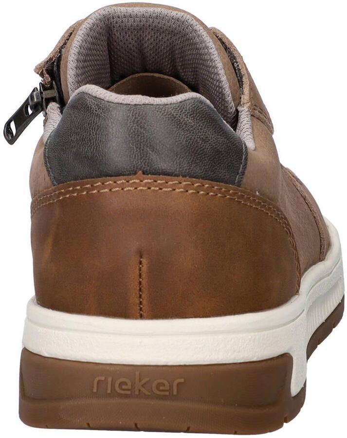 Rieker suède sneaker taupe - Foto 2