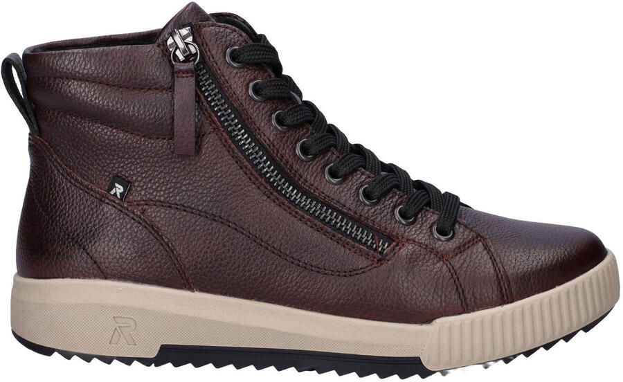 Rieker suede sneakers bordeaux