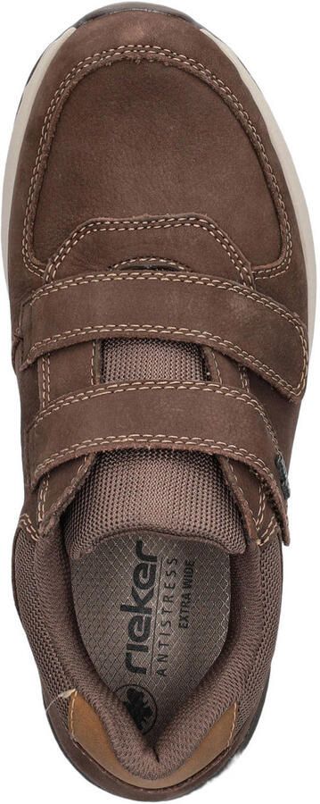Rieker suède sneakers bruin - Foto 3