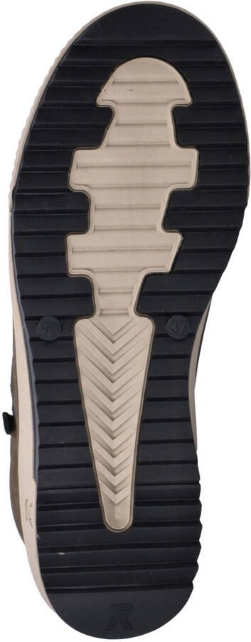 Rieker suede sneakers donkergroen - Foto 3