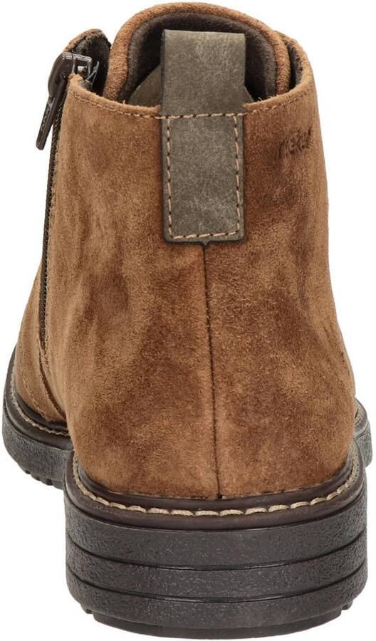 Rieker suede veterboots cognac - Foto 3