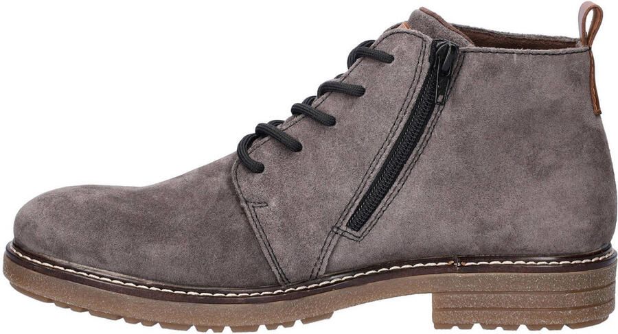 Rieker suède veterboots grijs - Foto 2