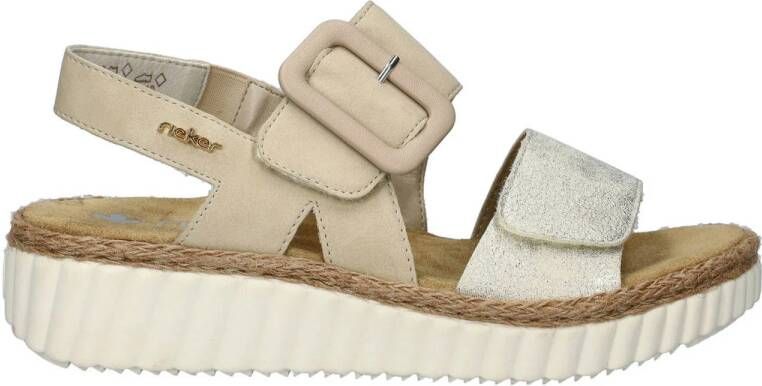 Rieker sandalen beige