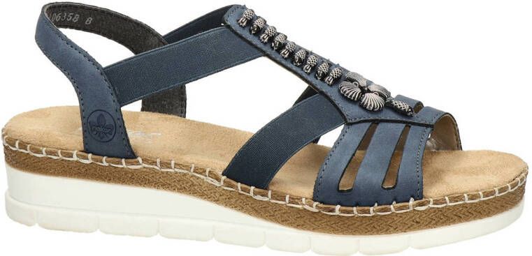 Rieker sandalen blauw