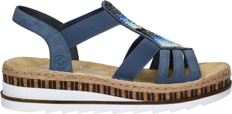 Rieker sandalen blauw