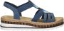 Rieker sandalen blauw - Thumbnail 1