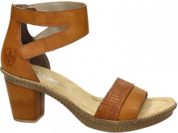Rieker sandalettes cognac - Schoenen.nl