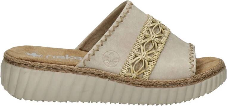 Rieker slippers beige