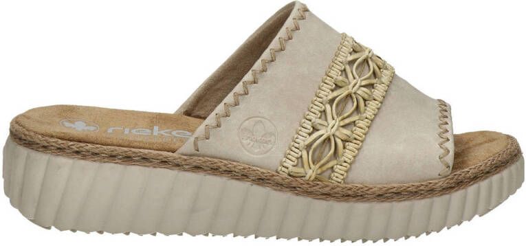 Rieker slippers beige