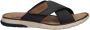 Rieker Slippers zomerschoen slippers klittenbandschoen met klittenbandjes - Thumbnail 1