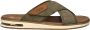 Rieker Slippers zomer schoen strand schoen slippers huisschoen met klittenband - Thumbnail 1