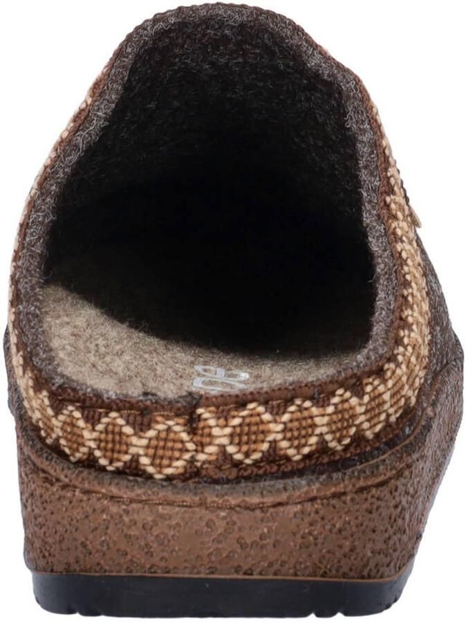 Rohde Novara pantoffels bruin - Foto 2
