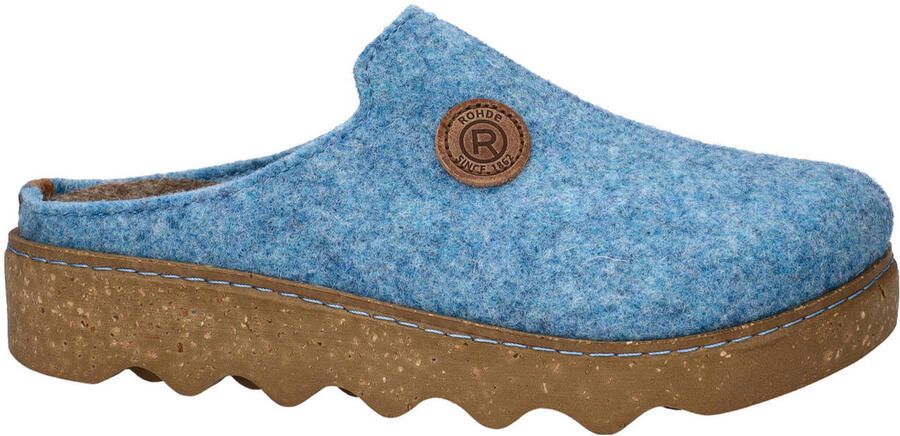 Rohde pantoffels blauw - Foto 2