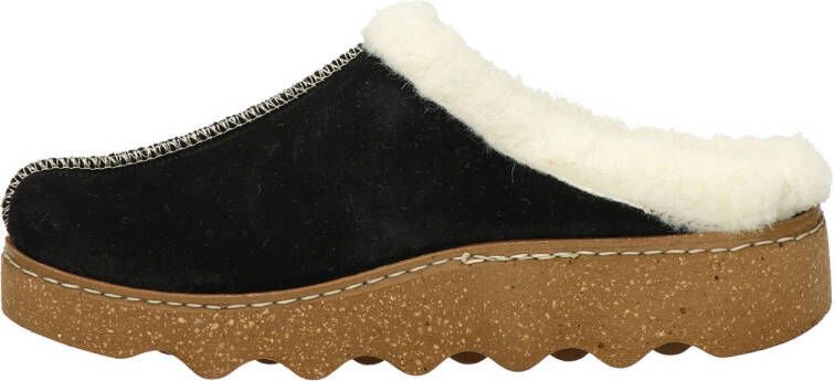 Rohde Pantoffels FOGGIA-D Pantoffel clog met uitneembare binnenzool van schapenvacht