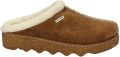 Rohde Pantoffels FOGGIA-D Pantoffel clog met uitneembare binnenzool van schapenvacht - Bruin