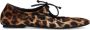 Sacha ballerina's met panterprint cognac zwart - Thumbnail 1
