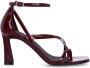 Sacha Dames Bordeaux sandalen met hak - Thumbnail 1