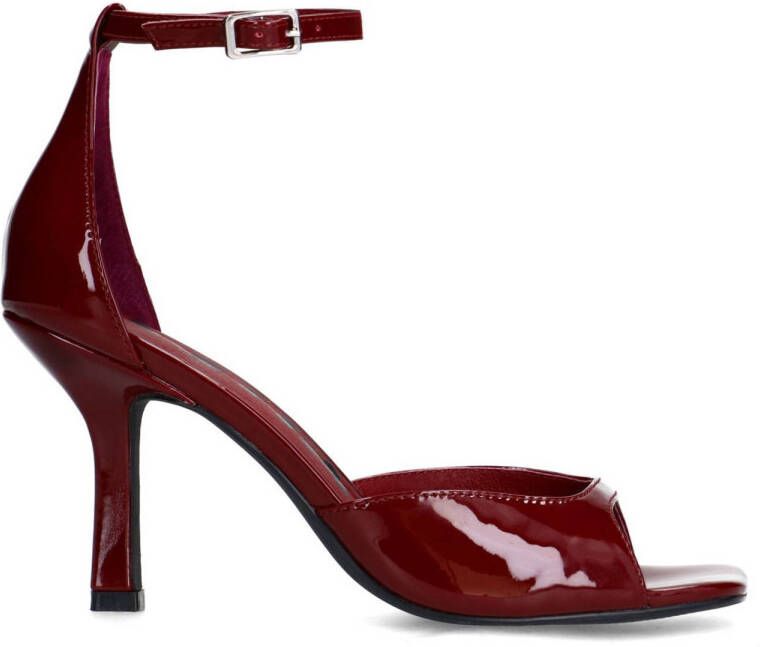Sacha Dames Rode sandalen met hak