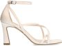Sacha Dames Off white sandalen met hak - Thumbnail 1