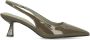 Sacha Dames Groene lak slingback pumps - Thumbnail 7