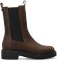Sacha Dames Bruine leren chelsea boots - Thumbnail 1