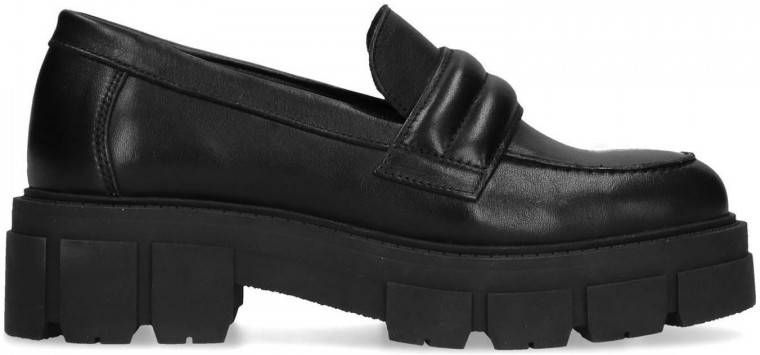 Heren Schoenen voor voor Instappers voor Loafers Premiata Leer Loafers Met Chunky Zool in het Zwart voor heren 