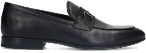 Sacha Heren Zwarte leren loafers met chain