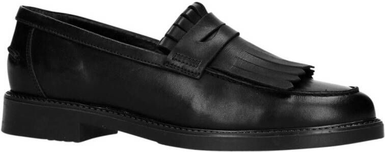 Sacha Dames Loafers met jamboreeklep Zwart - Schoenen.nl