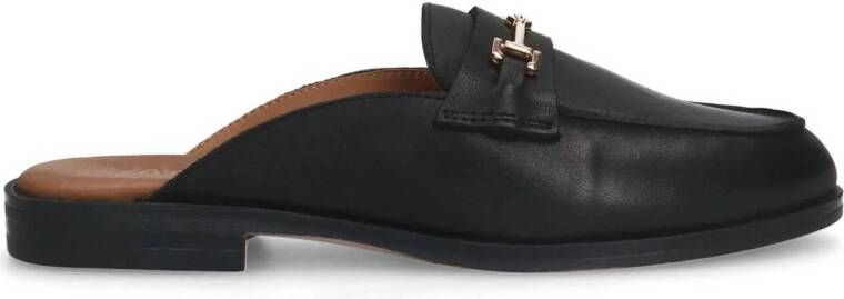 Sacha leren loafers zwart