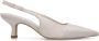 Sacha Dames Off white leren slingback pumps - Thumbnail 1