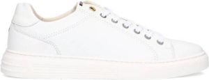 Sacha Heren Witte leren sneakers