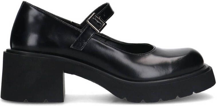 Sacha Dames Zwarte gesloten platform pumps