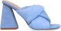 Sacha Dames Blauwe muiltjes met hak - Thumbnail 1