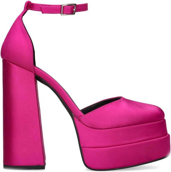 Sacha Dames Roze gesloten pumps met plateauzool