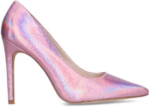 Sacha Dames Roze metallic glitter pumps