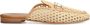 Sacha Dames Beige slip on loafers met goudkleurige chain - Thumbnail 1