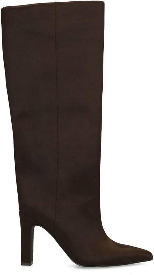 Sacha Dames Bruine hoge laarzen met hak
