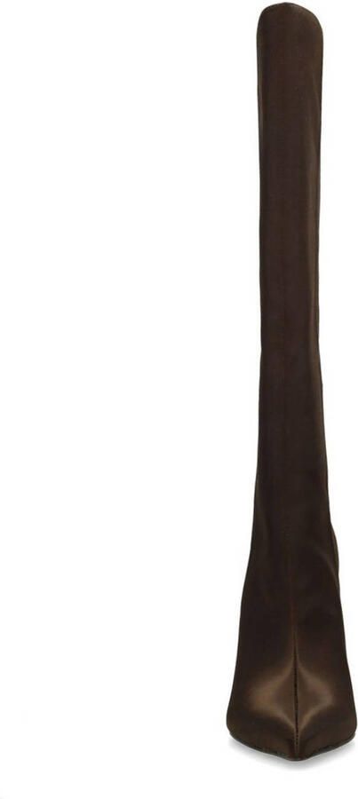 Sacha Dames Bruine hoge laarzen met hak
