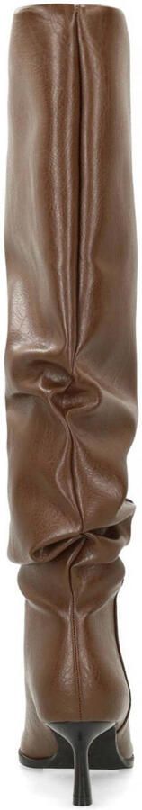 Sacha Dames Bruine hoge laarzen met brede schacht - Foto 3