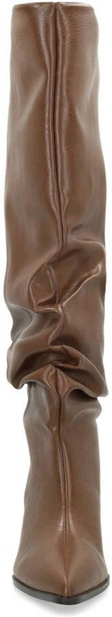 Sacha Dames Bruine hoge laarzen met brede schacht - Foto 2