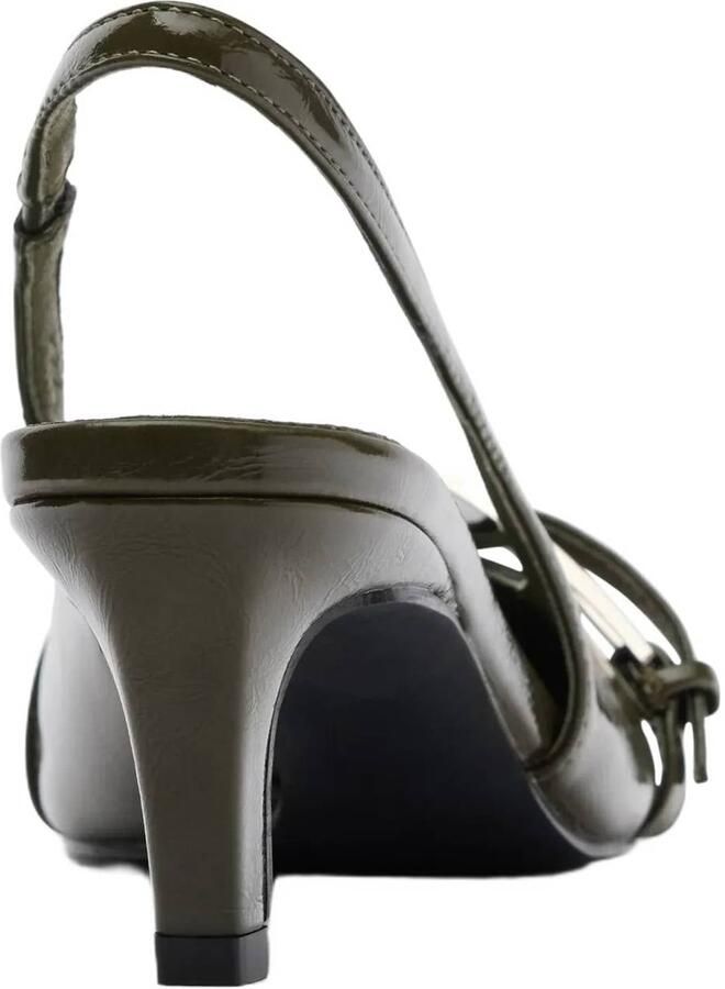 Sacha Dames Groene lak slingbacks met gesp - Foto 2