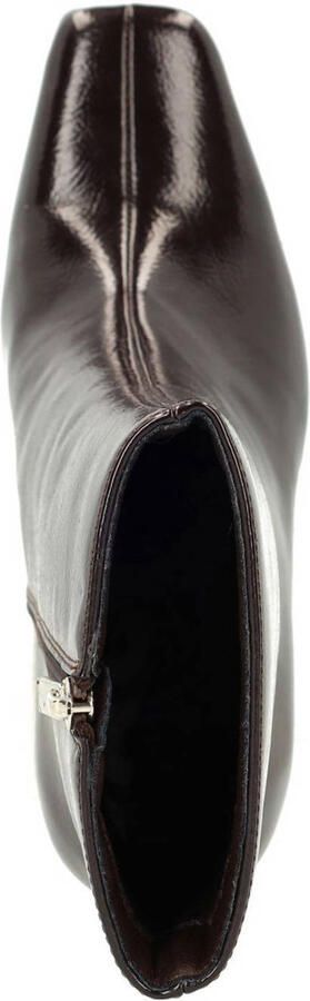 Sacha Dames Bordeaux lak enkellaarsjes met hak - Foto 3