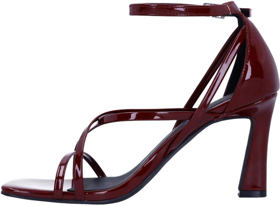 Sacha Dames Bordeaux sandalen met hak - Foto 2