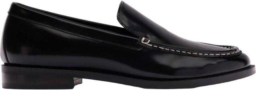 Sacha Dames Zwarte lakleren loafers