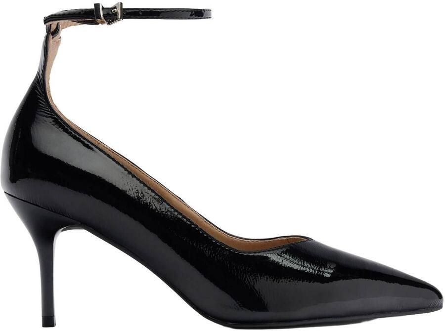 Sacha lakleren pumps met naaldhak zwart