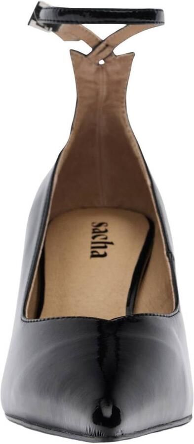 Sacha lakleren pumps met naaldhak zwart - Foto 2