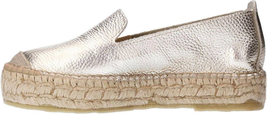 Sacha Dames Gouden leren espadrilles - Foto 2